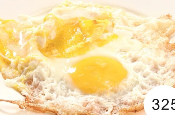 Half fried Egg
